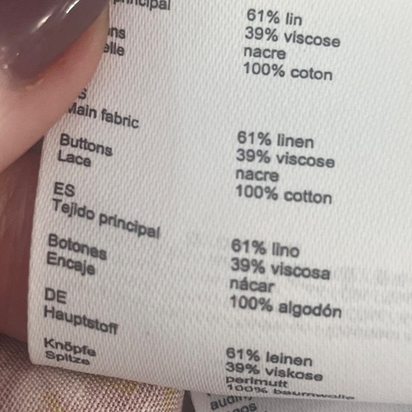 Maje NWT Printed lace braid dress Size 40 (US size Large) - Picture 16 of 16